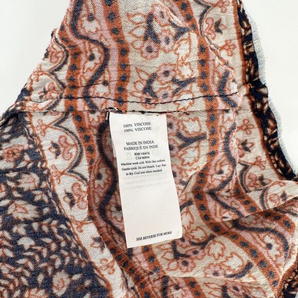 Faherty Toluca Maxi Dress in Monserrat Floral Sz Large Long Sleeve Button Front - Picture 7 of 11